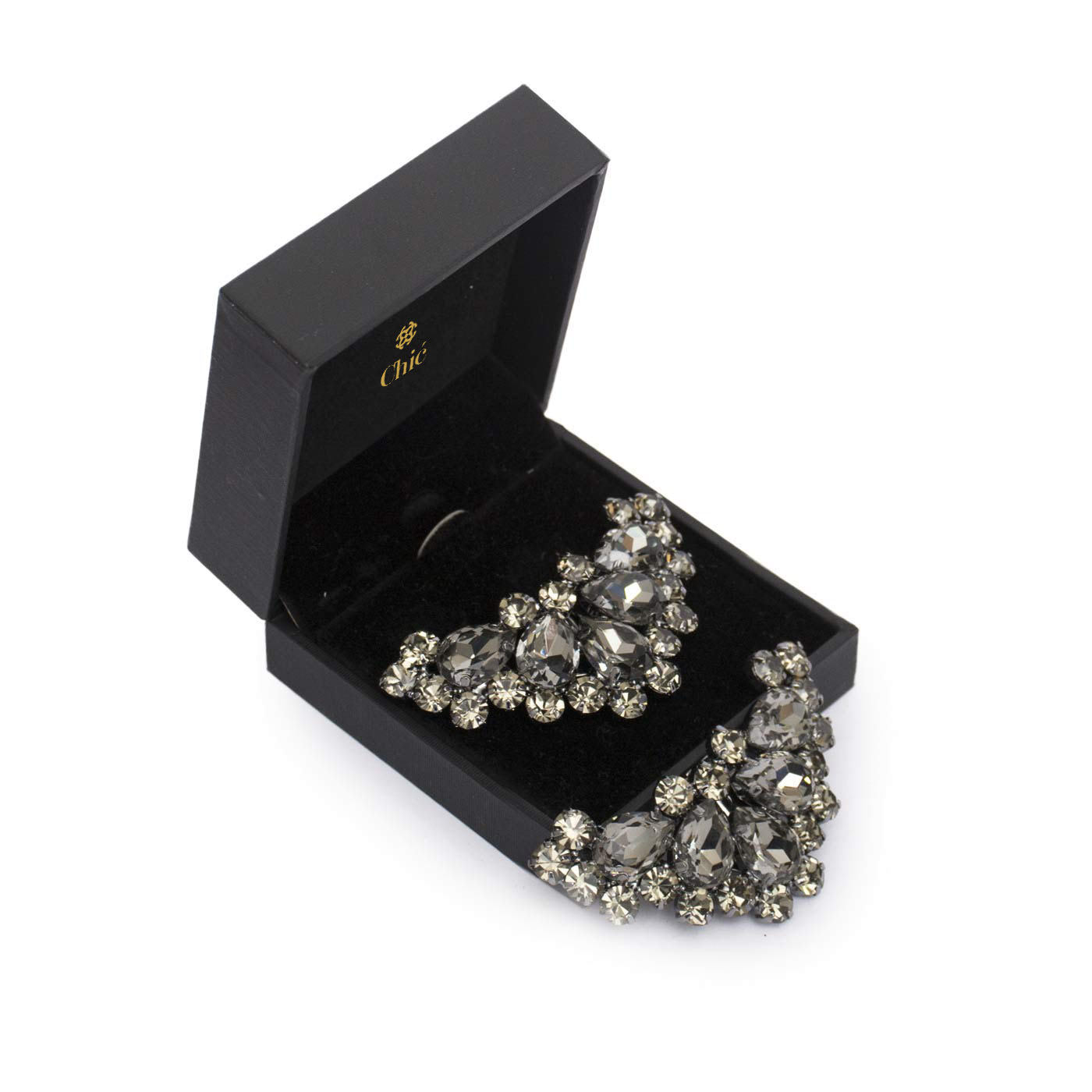 Rhinestone Silver Plated Crystal Chic Jewels