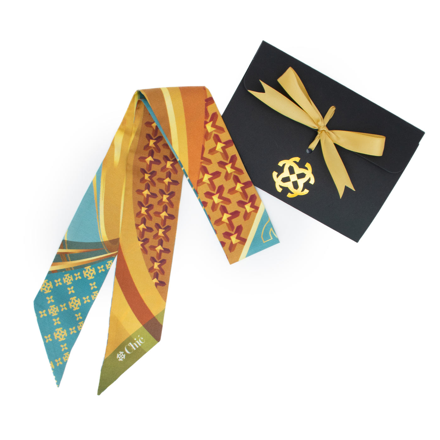 Stars Turquoise Patterned Chic Twillies