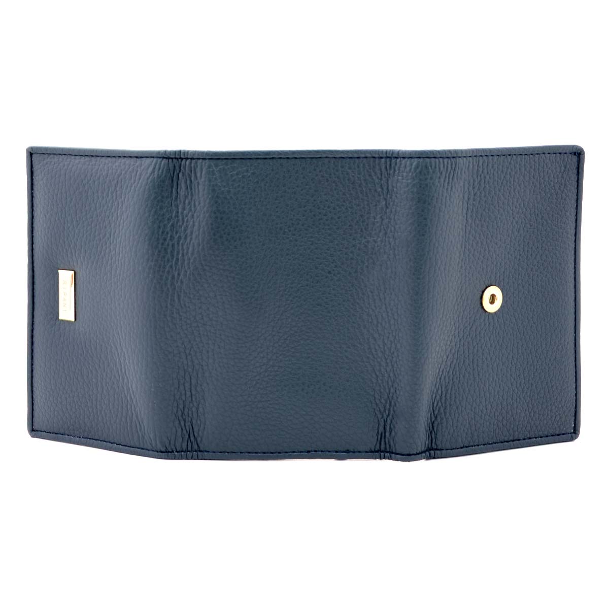 Classy Navy Blue Leather Women Wallet