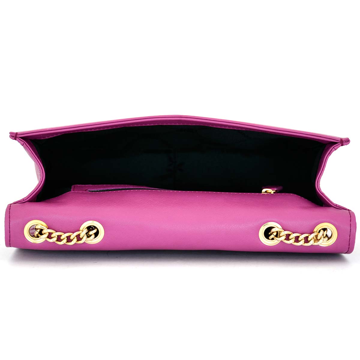 Swish Purple Italian Leather Slingbag
