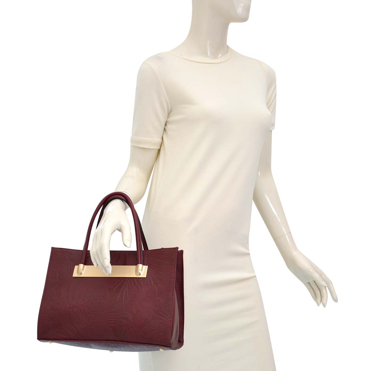 Stylish maroon Handbag