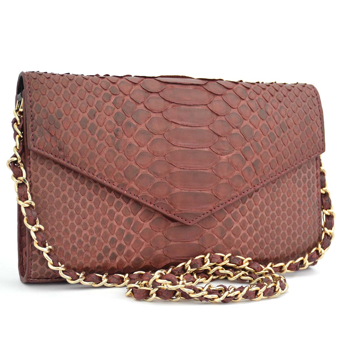 Classic Real Snake Leather Slingbag