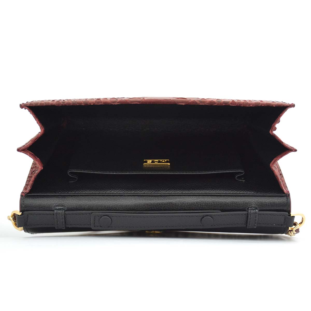 Classic Real Snake Leather Slingbag