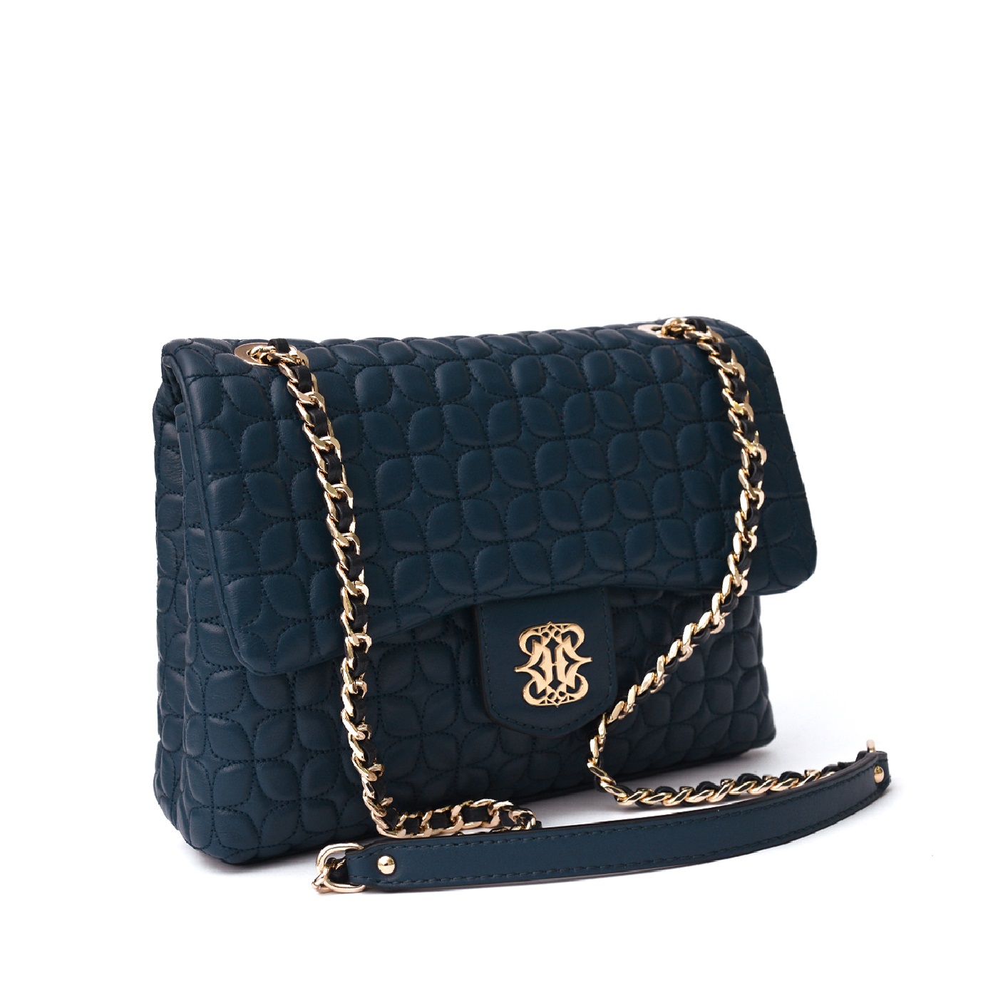Multi-Use Quilted Leather Bag