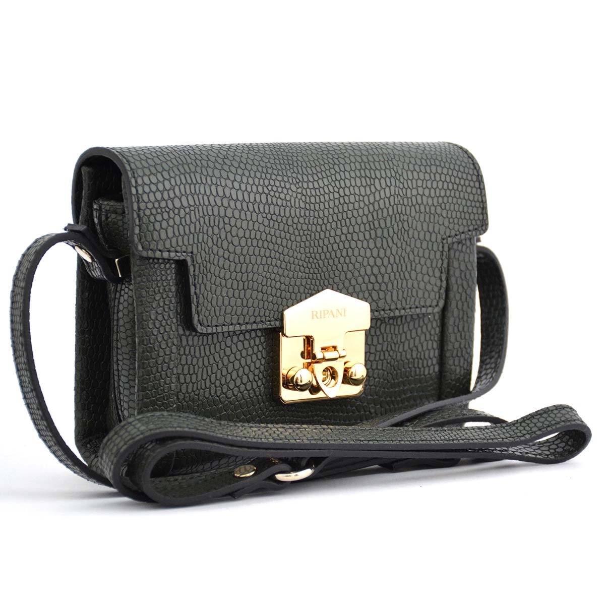 Smart Leather Crossbody Bag