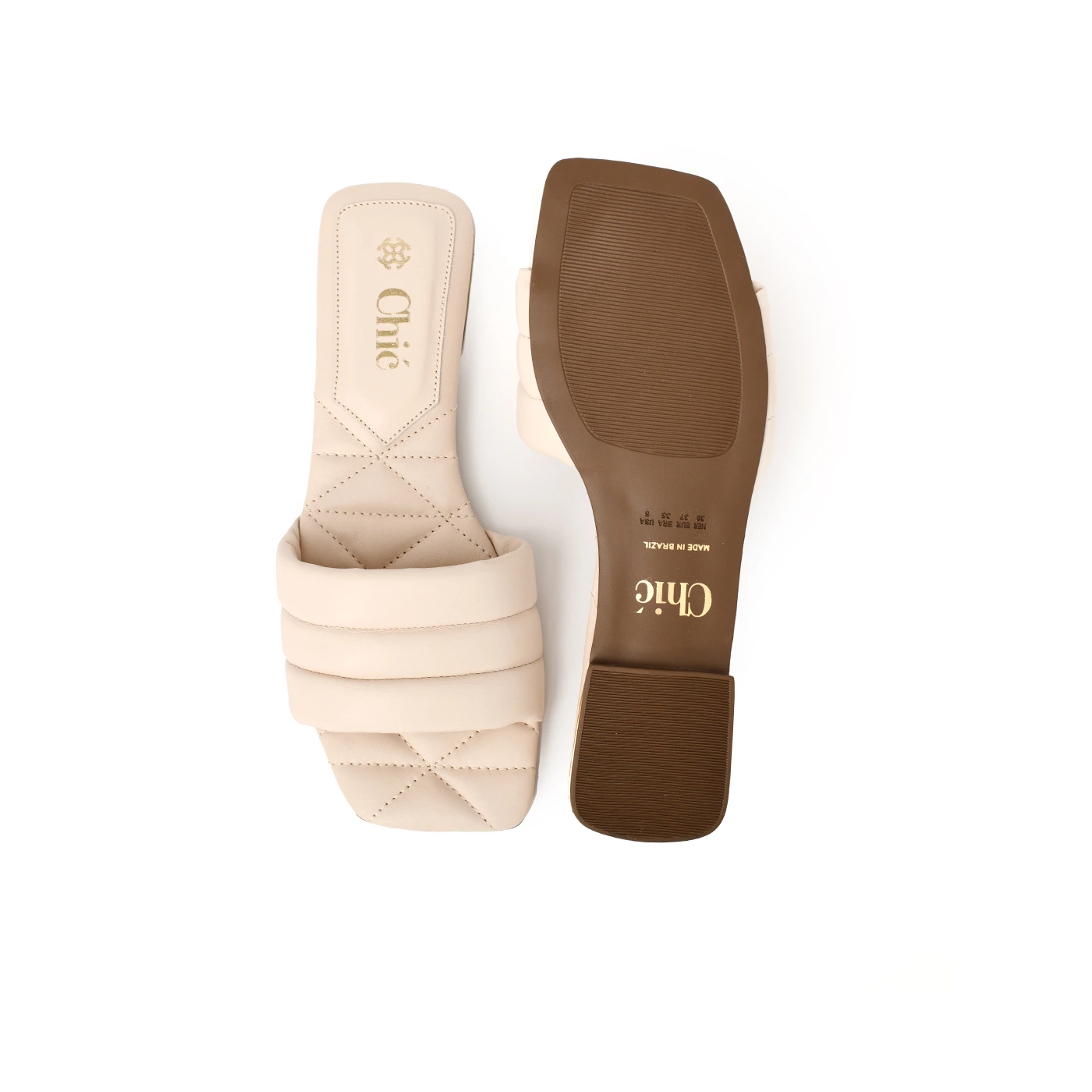 Comfortable Quilted Women Slides